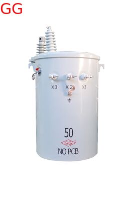 Pole-Mounted 50kV Single-Phase Power Distribution Transformer