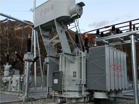 Beli Transformator Daya Tiga Fasa Terendam Minyak / Produsen Transformator Daya 40 MVA 330kV online manufacture