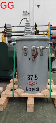 কেনা ONAN কুলিং এবং সিলিকন স্টিল কোর সহ 37.5kVA একক-ফেজ পোল-মাউন্টেড ডিস্ট্রিবিউশন ট্রান্সফরমার online manufacture
