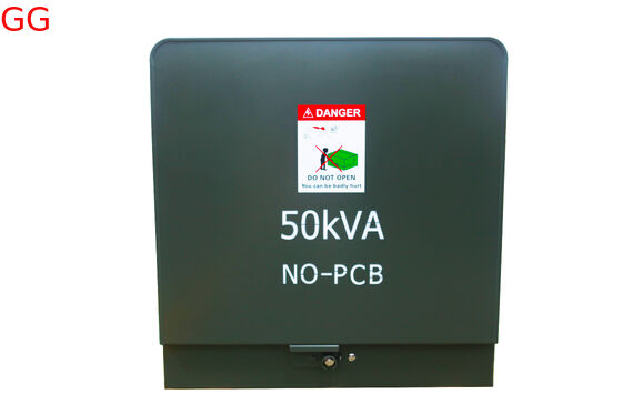 25~250kVA Single-Phase Pad Mounted Distribution Transformer with No PCB Content and Self Cooled Design