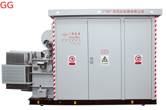 Prefabricated Substation IEC Standard 10kV Rated Voltage 0.4kV Output Voltage for Residential Communities