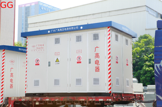 IEC  Standard Prefabricated Substation with 10kV Rated Voltage and 0.4KV Output Voltage